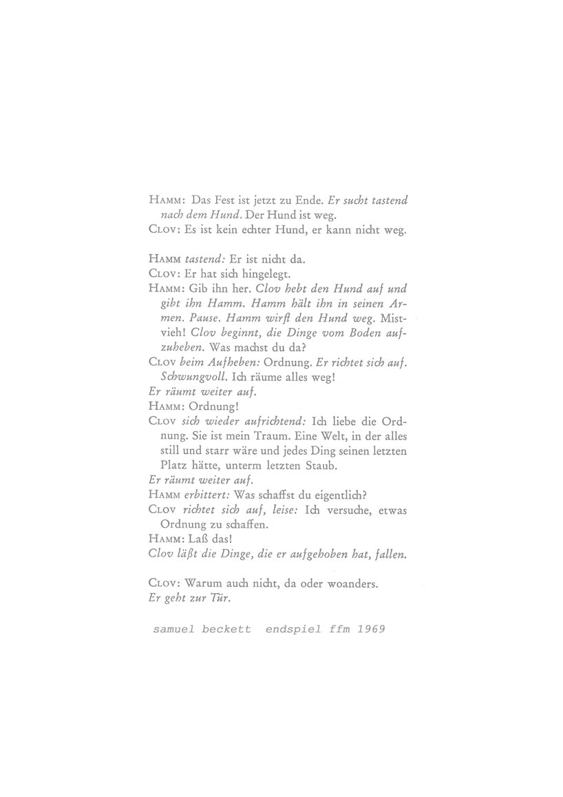 samuel beckett  endspiel (56) ffm1969  s.91  (dig.kat.)