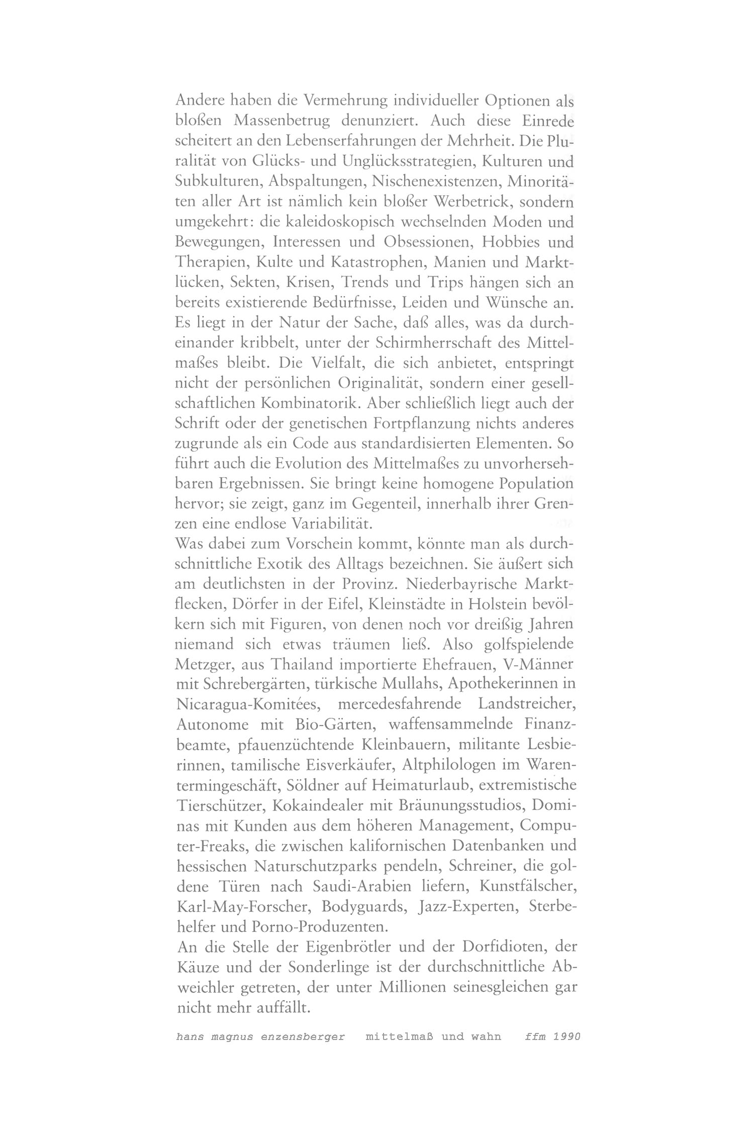 h m enzensberger  mittelma&szlig; und wahn  ffm1989  s.264f  